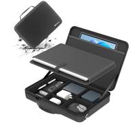 Smatree Hard Laptop Schultertasche für 15,6-16 Zoll ASUS L510/P1512/M515/F515/ProArt P16, für ROG Zephyrus G16/M16/G15, für Chromebook Flip CM5/CX5, für ROG Flow X16 2023/2022, Tragetasche mit Griff