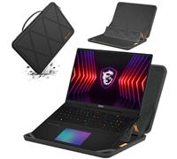 Smatree MS133 Laptop Hartschalenhülle aus Eva mit LaptopständerFür 18 Zoll MSI Vector A18 HX,Raider A18 HX,Raider 18 HX A14V,Titan 18 HX A14V,Stealth 18 AI Studio A1V,CreatorPro X18 HX-A14V Case