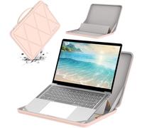 Smatree MS41T Laptop Hartschalenhülle aus Eva mit Laptopständer, für 13,3 Zoll Lenovo Thinkpad L13 gen2/yoga gen2; 14 Zoll Slim 7i; ThinkPad X1 Gen9/T14s Gen6 (Not Fit für Other Laptop),Rosa