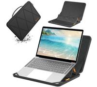 Smatree MS91 Laptop Hartschalenhülle aus Eva mit Standfunktion, kompatibel mit 15,6 Zoll Lenovo IdeaPad Flex 3i Chromebook 2 in 1, für 15,6 Zoll IdeaPad Gaming 3i Gen 6,15,6 Zoll ThinkBook 15p Gen 2