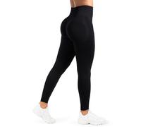 SMILDOOX Leggings Damen Sena, Nahtlose High Waist Sportleggings mit V-Kontur & Shaped Fit, Figurformende Trainingshose aus atmungsaktivem Funktionsmaterial für Fitness, Yoga & Freizeit