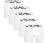 SMILODOX Boxershorts 5er Pack Larry (124887) 3XL Weiß