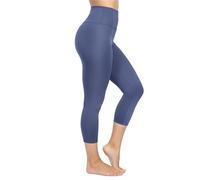 SMILODOX Capri-Leggings Damen Mirella, Blickdichte 3/4 Sportleggings mit High Waist und weichem Stretch-Material, Blickdichte, Shape Fit Trainingshose für Training, Yoga & Freizeit