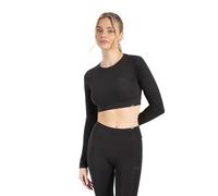 SMILODOX Crop Longsleeve Thalina (124865) S Schwarz