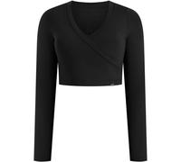 SMILODOX Crop Longsleeve Niora (125054) S Schwarz