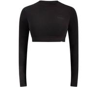SMILODOX Crop Longsleeve Thalina (124865) S Schwarz