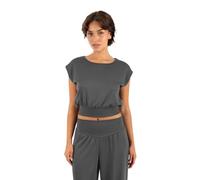 SMILODOX Crop Top Jorina (125039) S Grau
