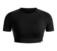 SMILODOX Crop Shirt Elna (124821) XS Schwarz