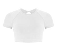 SMILODOX Crop Shirt Soheli (124709) XL Hellgrau