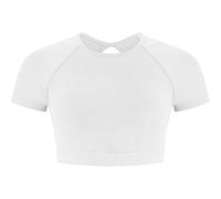 SMILODOX Crop Shirt Soheli (124709) XS Grau