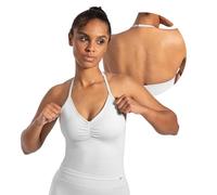 SMILODOX Crop Top Malena (124808) L Hellgrau