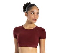 SMILODOX Crop Shirt Soheli (124709) XS Bordeaux