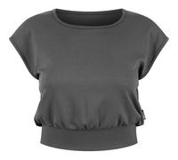 SMILODOX Crop Top Jorina (125039) L Grau