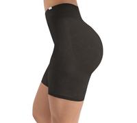 SMILODOX Damen Shorts Batik Ruth Scrunch - Shaped Fit Kurze Hose - 100% Blickdicht, V-Shape Bund, Lift Up Line, rutschfest, Einzigartige Bleached-Waschung - Perfekt für Fitness, Yoga, Freizeit
