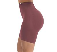 SMILODOX Damen Shorts Batik Ruth Scrunch - Shaped Fit Kurze Hose - 100% Blickdicht, V-Shape Bund, Lift Up Line, rutschfest, Einzigartige Bleached-Waschung - Perfekt für Fitness, Yoga, Freizeit