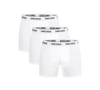 SMILODOX Herren Boxershorts 3er Set - Shaped Fit Unterhosen Männer mit Normalem Bund, Elastisch & Atmungsaktiv, Modalfasern, Mittellang, Logo Waistband - Männer Unterwäsche
