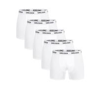 SMILODOX Herren Boxershorts 5er Pack, Unterhosen im Shaped Fit mit normalem Bund, Bequeme Baumwoll Unterwäsche mit elastischem Sitz, atmungsaktiv, Marken Boxershorts