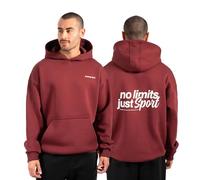 SMILODOX Hoodie Herren Fortes, Oversize Kapuzen Pullover, Optimaler Sewater für Sport, Bequemes Sweatshirt, Langarm Hoody, Pulli Bequem und Vielseitig Kombinierbar, Fitness und Alltag