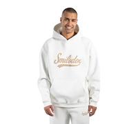 SMILODOX Hoodie Herren Lorik, Kapuzenpullover mit großem Frontprint auf der Brust, weichem und flauschigem Stoff, Kängurutasche Pulli, sportliches Sweatshirt für Alltag, Freizeit und Streetstyle