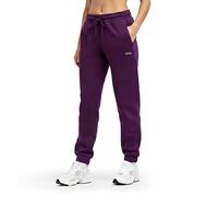 SMILODOX Jogginghose Damen Laurena, Regular Fit Sweathose mit Kordelzug am Bund, Metallabel, angenehmem Material, Bündchen an den Beinabschlüssen, Bequeme Freizeithose für Sport, Alltag und Fitness