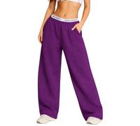 SMILODOX Jogginghose Damen Siara, Bequeme & stylische Freizeithose mit elastischem Bund und Seitentaschen, Trainingshose mit verstellbarem Beinabschluss im Oversize Fit, Für Fitness, Yoga & Freizeit