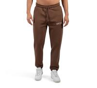 SMILODOX Jogginghose Herren Kayson, Oversize Freizeithose mit Reißverschlusstaschen, weichem, flauschigem und warmem Material, Tunnelzug am Bund, Logo, Sweathose für Sport und Alltag
