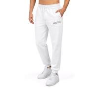SMILODOX Jogginghose Herren Kayson, Oversize Freizeithose mit Reißverschlusstaschen, weichem, flauschigem und warmem Material, Tunnelzug am Bund, Logo, Sweathose für Sport und Alltag
