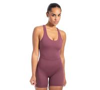 SMILODOX Jumpsuit Damen Aleyna, ärmelloser Einteiler kurz, Overall mit Shaped Fit & Rundhals, atmungsaktiver & elastischer Sportanzug, Ganzkörperanzug ideal für Fitness, Yoga & Freizeit