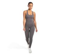 SMILODOX Jumpsuit Damen Ilva, ärmelloser Einteiler lang, Overall mit Shaped Fit & Rundhals, atmungsaktiver & elastischer Sportanzug, Ganzkörperanzug ideal für Sport, Fitness & Freizeit