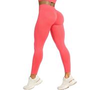 SMILODOX Leggings Damen Amaze Scrunch Pro, Butt Lift Sporthose High Waist V-Shape Trainingshose Seamless Blickdicht Yogahose Für Sport Fitness Alltag