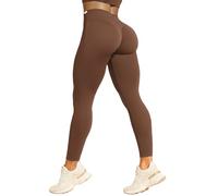 SMILODOX Leggings Damen Amaze Scrunch Pro, Butt Lift Sporthose High Waist V-Shape Trainingshose Seamless Blickdicht Yogahose Für Sport Fitness Alltag