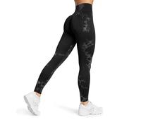 SMILODOX Leggings Damen Becci, Seamless High Waist Sporthose mit Scrunch, Batik-Effekt & Figurformender Kontur, elastisch & Blickdicht, ideal für Gym, Yoga, Training, Workout & Alltag