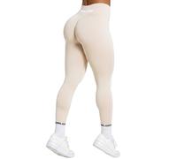 SMILODOX Leggings Damen Booty Scrunch Cetrina, High Waist Seamless Sporthose, Push-up Booty Leggins Blickdicht, Yogahose Damen für Sport Yoga Fitness Gym Workout