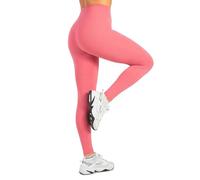 SMILODOX Leggings Damen Kenna, Elastische Funktionsleggings mit 3D Rubber Print, Leichtem Material, Hohem Komfort und Modernem Look für Training, Yoga, Freizeit, Alltag und Sportliche Aktivitäten
