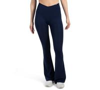 SMILODOX Leggings Damen SoftFeel Leonora, High Waist Schlaghose, Bootcut Yogahose, atmungsaktiv & schnelltrocknend, 4-Wege-Stretch, weiche Oberfläche - ideal für Yoga, Pilates & Stretching