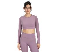 SMILODOX Crop Longsleeve Tisha (124733) L Lila