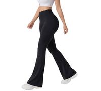 SMILODOX Schlaghose Leggings Damen Loreen, Flared Seamless Sportleggings, Slim Fit Booty Yogahose, Sporthose Blickdicht, Elastische Fitnessleggings für Workout, Gym, Yoga & Alltag