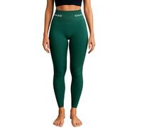 SMILODOX Scrunch Butt Leggings Damen Azura - High Waist Seamless Sporthose - Blickdichte Push-Up Booty Leggins Hose - Squat-Sicher für Sport Yoga Fitness Gym Workout, Größe:M, Color:Grün