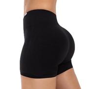 SMILODOX Shorts Damen Cetrina Pro, Seamless High Waist Hotpants, figurbetont & elastisch, Kurze Radlerhose, Nahtlose Verarbeitung für Komfort, Booty Konturen, ideal für Gym, Training und Alltag
