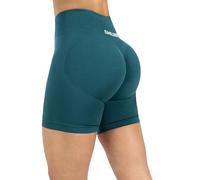 SMILODOX Shorts Damen Nomeli Scrunch, Kurze Seamless Sportshorts Shaped Fit, Booty Scrunch & Kontur-Design, Radlerhose elastisch & bequem, ideal für Training, Freizeit, Gym, Workout & Alltag
