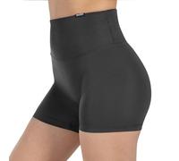 SMILODOX Shorts Damen SoftFeel Leola, High Waist Yogashorts, atmungsaktiv & schnelltrocknend, Radlerhose 4-Wege-Stretch, Feuchtigkeitsableitend, ideal für Yoga, Pilates & achtsames Training