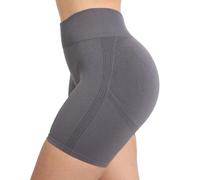 SMILODOX Shorts Leggings Damen Cetrina, Scrunch Radlerhose kurz, Shaped Fit Kurze Sporthose, Hotpants Booty Scrunch, elastischer Bund, angenehm auf der Haut