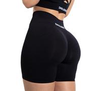 SMILODOX Shorts Leggings Damen Cetrina, Scrunch Radlerhose kurz, Shaped Fit Kurze Sporthose, Hotpants Booty Scrunch, elastischer Bund, angenehm auf der Haut