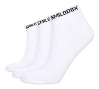 SMILODOX Sneaker Socken 3er Pack 3er Sneaker Socks (124828) 43 - 46 Weiß / Weiß / Weiß