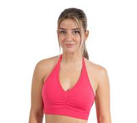 SMILODOX Sport BH Damen - Silvia Scrunch Push Up BH, Shaped Fit, Blickdicht, herausnehmbare Cups, verstellbare Trger Bustier, Yoga, Fitness & Training