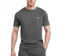 SMILODOX T-Shirt Herren Ilyas, Komfortables Herren-Shirt mit graviertem Metallabel, Weiches Baumwoll-Shirt für Alltag und Freizeit, Schlichtes Oberteil, Hochwertig verarbeitet, Vielseitig kombinierbar