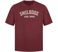 SMILODOX T-Shirt Kayson (124882) M Bordeaux