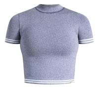 SMILODOX T-Shirt Miriel (124916) S Dunkelblau