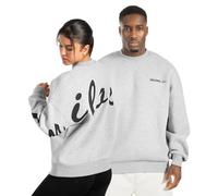 SMILODOX Unisex Oversize Sweatshirt Liquid Brail, Locker Geschnittener Pullover mit weichem Baumwollmix und markantem Rückenprint, Streetstyle-Design Hoodie für Alltag, Sport & Freizeit