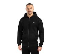 SMILODOX Zip Hoodie Herren Ilyas, Strickjacke mit Logo auf der Brust, durchgehendem Frontzipper, weichem Stoff, Hoody Gerippter Bund für stabilen Sitz, ideal für Alltag, Freizeit und Streetstyle